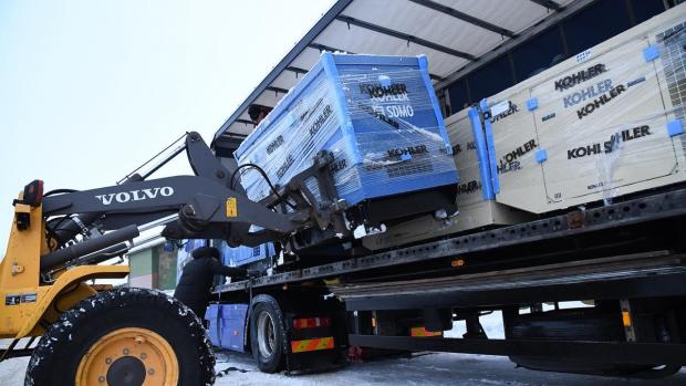 Bimpel Maskiner leverer generatorer til Ukraine